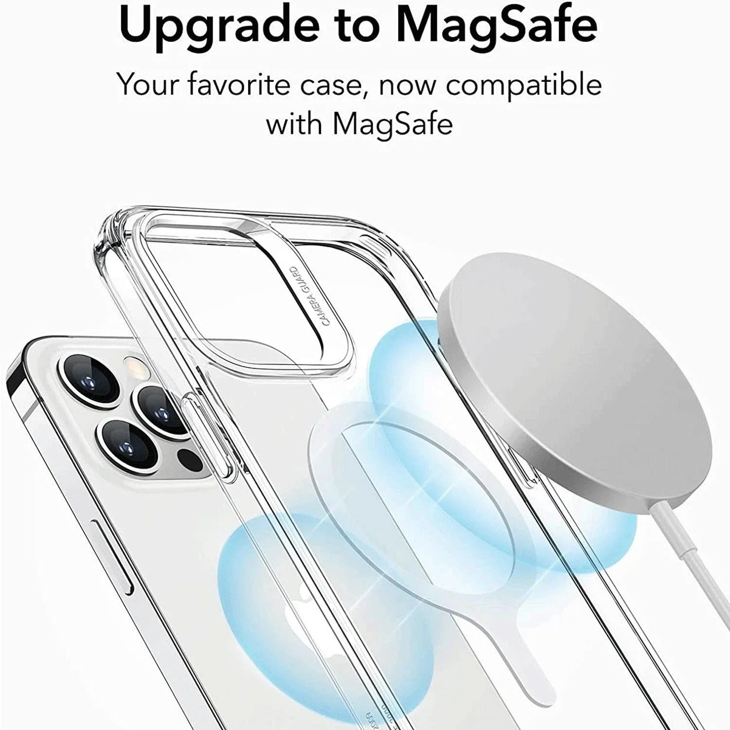 Universal Magnetic Ring Sticker for MagSafe Charger – Metal Alignment Plate for iPhone & Android, Wireless Charging Guide, Car Mount Support Plate