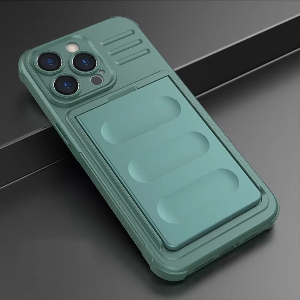 Robust Apple iPhone Case, MagSafe Compatible, Camera Lens and Screen Protection, Ultra Thin, Shockproof, Magnetic, Full All Around Protection, Slide Card Armor Cover