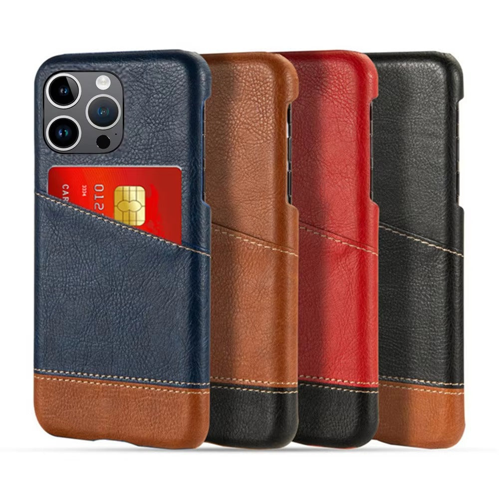 Luxury Apple iPhone Case, MagSafe Compatible, Camera Lens and Screen Protection, Ultra Thin, Shockproof, Magnetic, Full All Around Protection, Slim Leather Wallet Cover