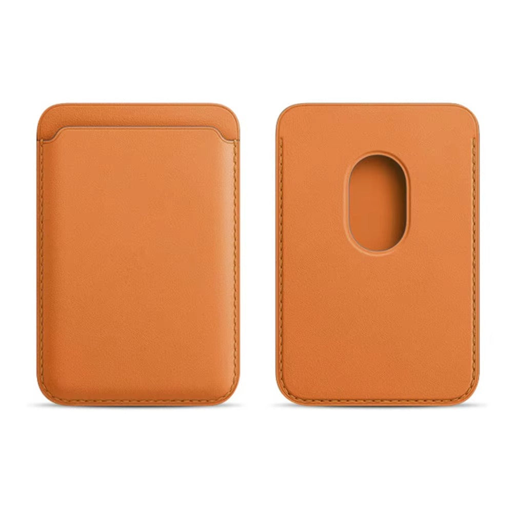 Premium Magnetic Leather Wallet for MagSafe – Slim Card Holder Case with RFID Block, Strong Magnet, Anti-Scratch, Non-Slip, Compatible with iPhone & Samsung