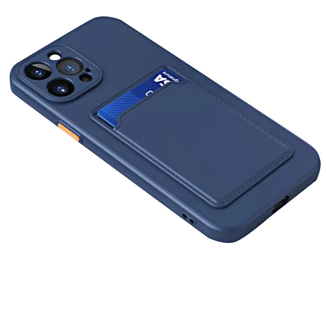 Luxury Apple iPhone Case, MagSafe Compatible, Camera Lens and Screen Protection, Ultra Thin, Shockproof, Magnetic, Full All Around Protection, Silicone Wallet Card Cover