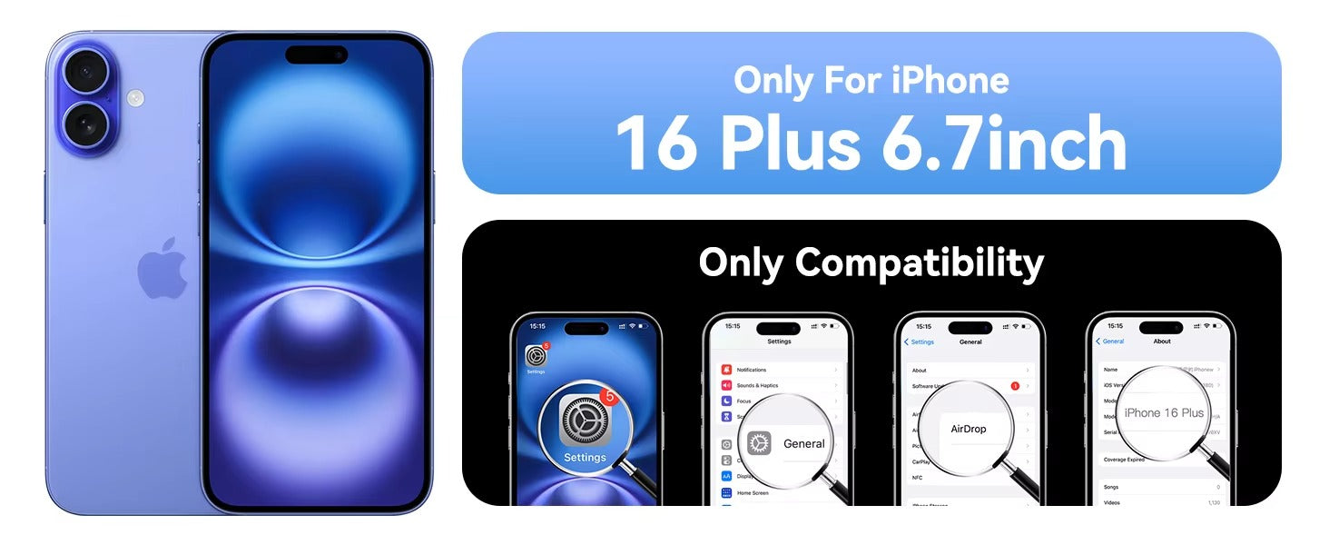 High Quality Apple iPhone Case MagSafe Compatible, Camera Lens & Screen Protection, Ultra Thin Shockproof Magnetic Full All Around Protection Cover with 8000mAh Battery Pack