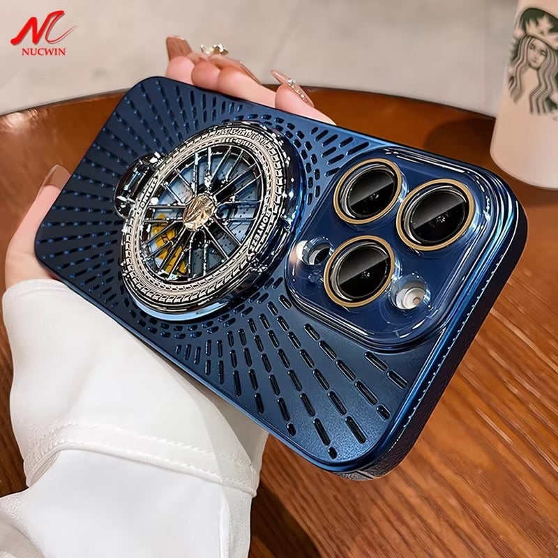 Premium Apple iPhone Case Camera Lens & Screen Protection, Ultra Thin Shockproof Magnetic Full All Around Protection Cover