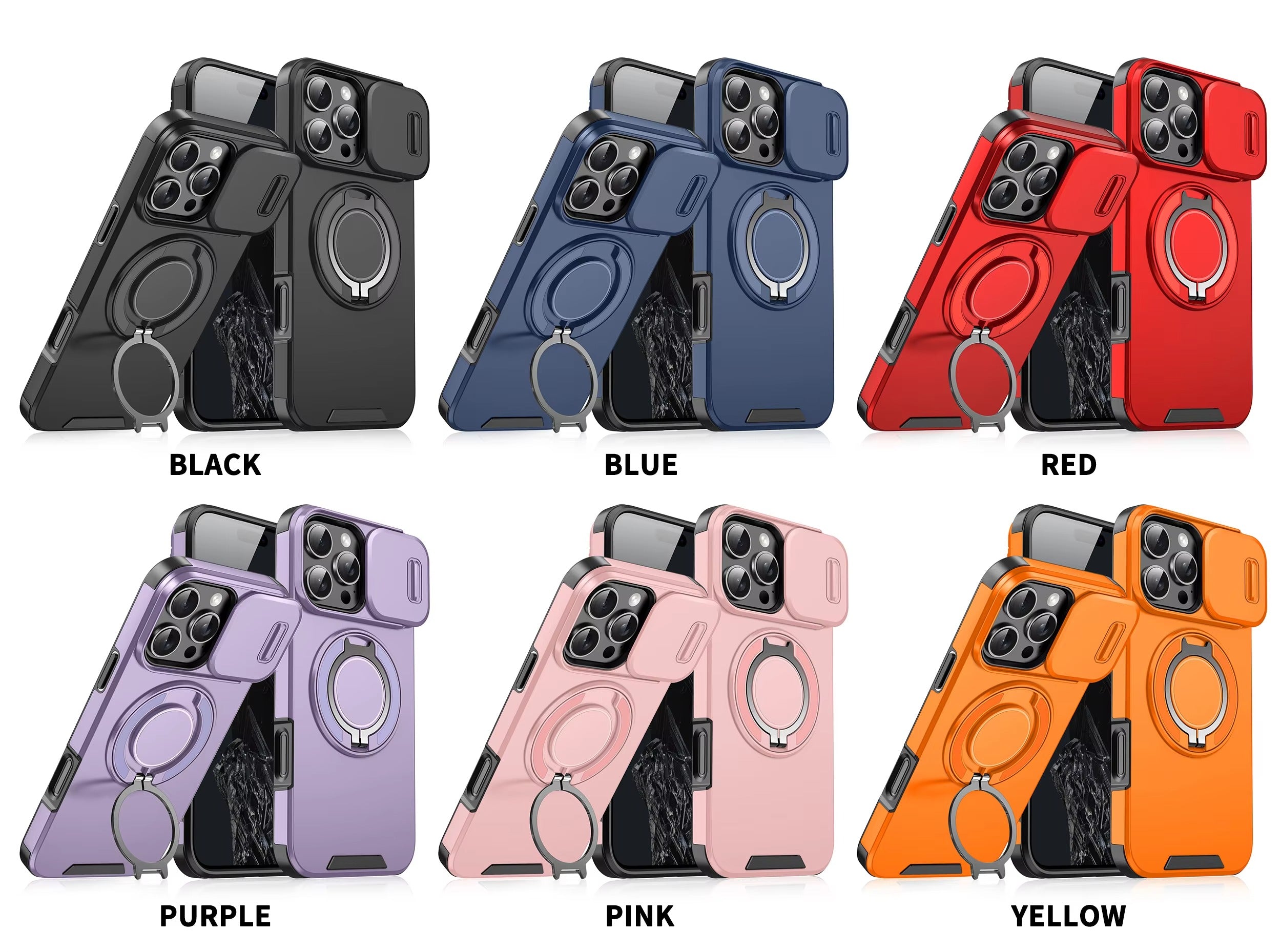 Robust Apple iPhone Case, Camera Protection, Screen Protection, Ultra Thin, Shockproof, Magnetic, Full All Around Protection