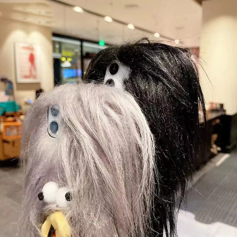 High Quality Apple iPhone Case, MagSafe Compatible, Camera Lens and Screen Protection, Ultra Thin, Shockproof, Magnetic, Full All Around Protection, Plush Doll Silicone Cover