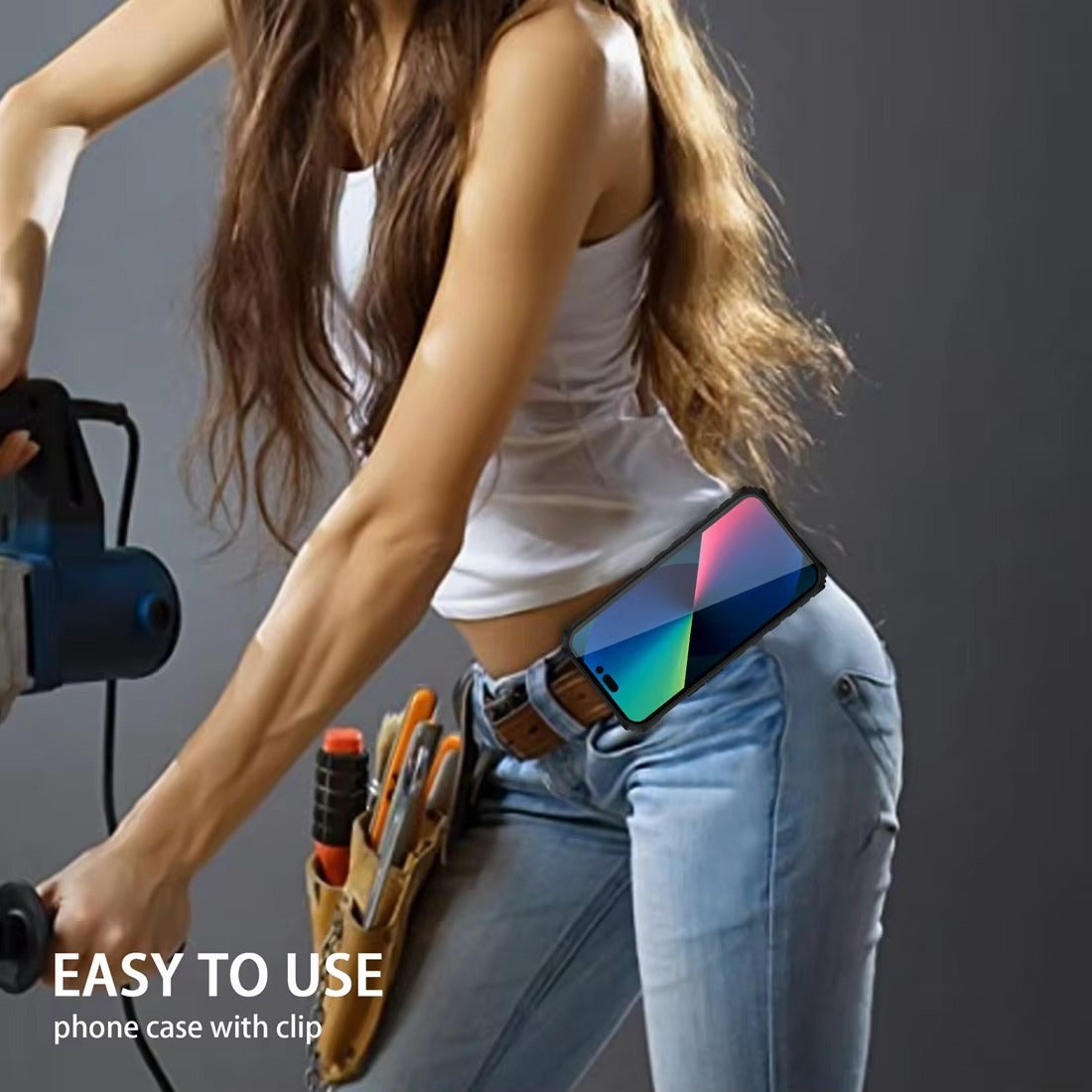 Robust Apple iPhone Case, MagSafe Compatible, Camera Lens & Screen Protection, Ultra Thin, Shockproof, Magnetic Full All Around Cover – Heavy Duty Tough Armor Case with Kickstand & Belt Clip for Rugged Use