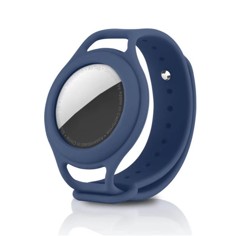 Premium Kids AirTag Wristband – Soft Silicone Anti-Lost Tracker Strap, Comfortable Durable Protective Bracelet for Children, Baby-Safe Material