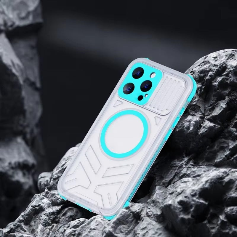 Luxury Apple iPhone Case MagSafe Compatible, Camera Lens & Screen Protection, Cover with IP68 Sealed Sport Design