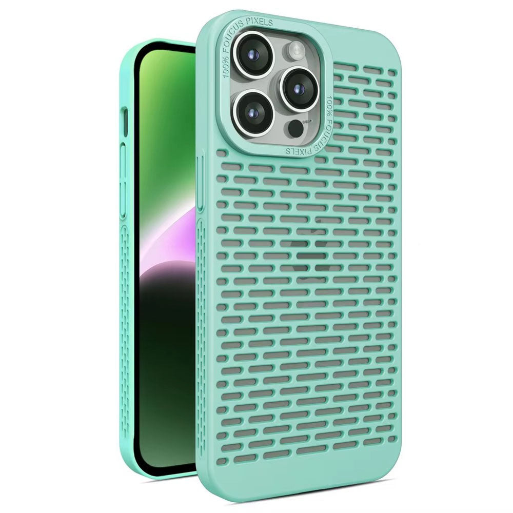 High Quality Apple iPhone Case, MagSafe Compatible, Camera Lens & Screen Protection, Ultra Thin, Shockproof, Magnetic Full All Around Cover – Hollow Cold-Cut Shockproof Case with Heat Dissipation & Anti-Fall Lens Protection