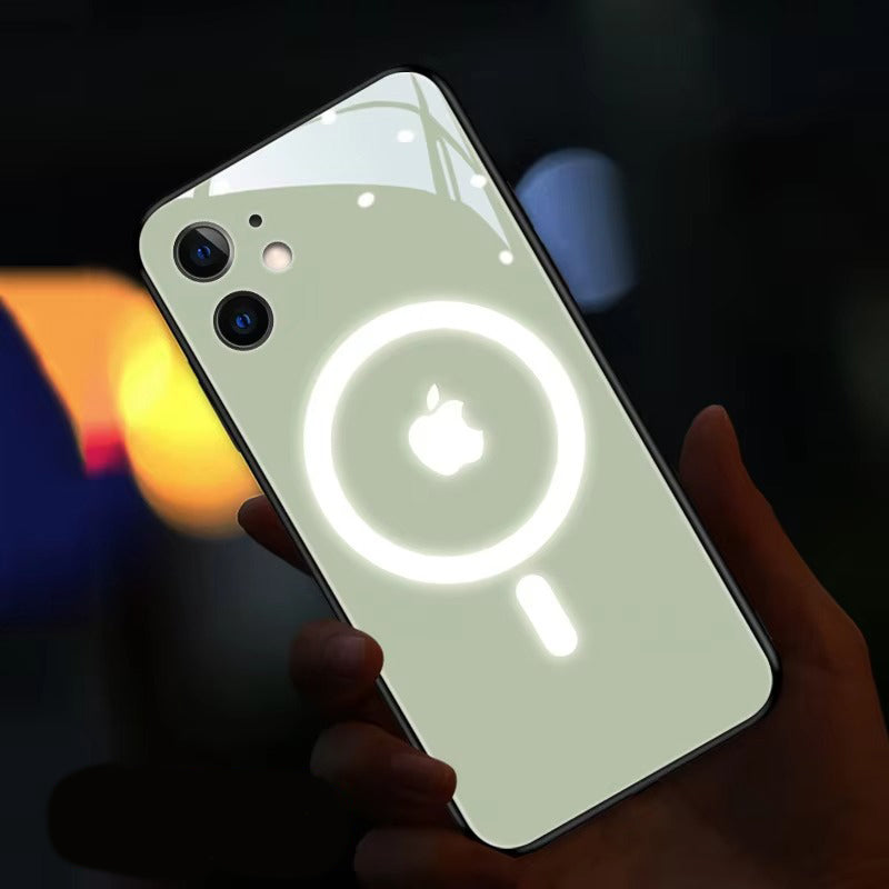 Premium Apple iPhone Case, MagSafe Compatible, Camera Lens and Screen Protection, Ultra Thin, Shockproof, Magnetic, Full All Around Protection, Flash Call LED Cover