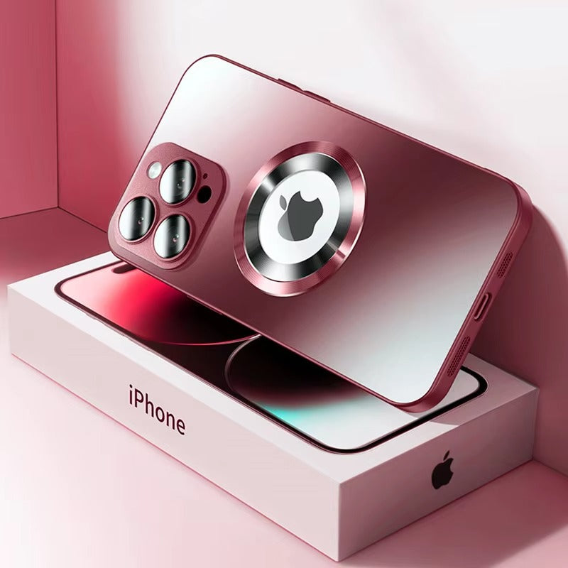 Premium Apple iPhone Case Camera Lens & Screen Protection, Ultra Thin Shockproof Magnetic Full All Around Protection Cover
