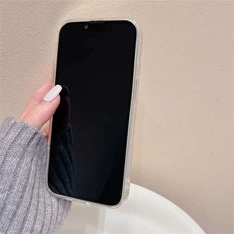 Luxury Apple iPhone Case, MagSafe Compatible, Camera Lens and Screen Protection, Ultra Thin, Shockproof, Magnetic, Full All Around Protection, Glitter Butterfly Mirror Cover