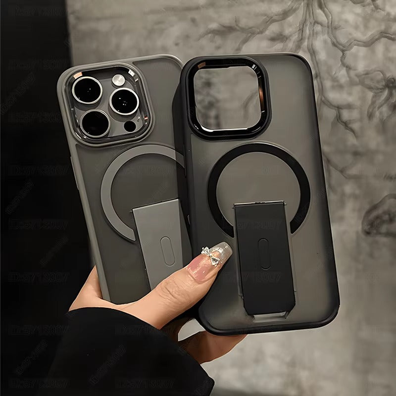 Luxury Apple iPhone Case Camera Lens & Screen Protection, Ultra Thin Shockproof Magnetic Full All Around Protection Cover