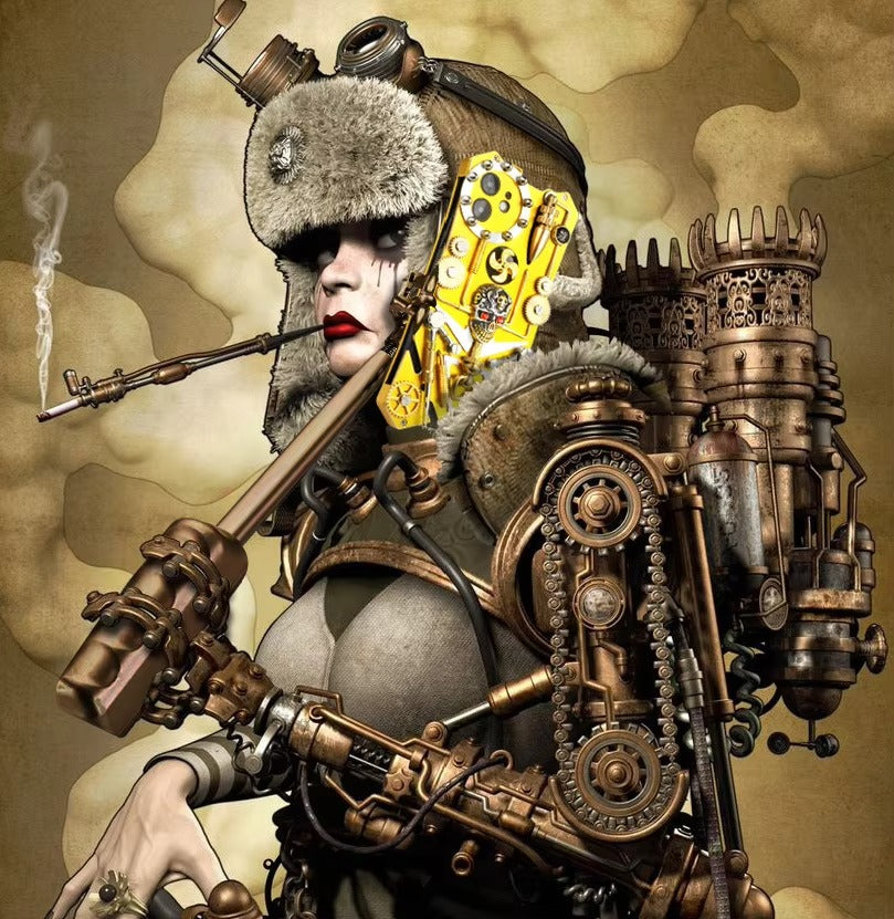 Robust Apple iPhone Case, MagSafe Compatible, Camera Lens and Screen Protection, Ultra Thin, Shockproof, Magnetic, Full All Around Protection, Gear Compass Skull Cover