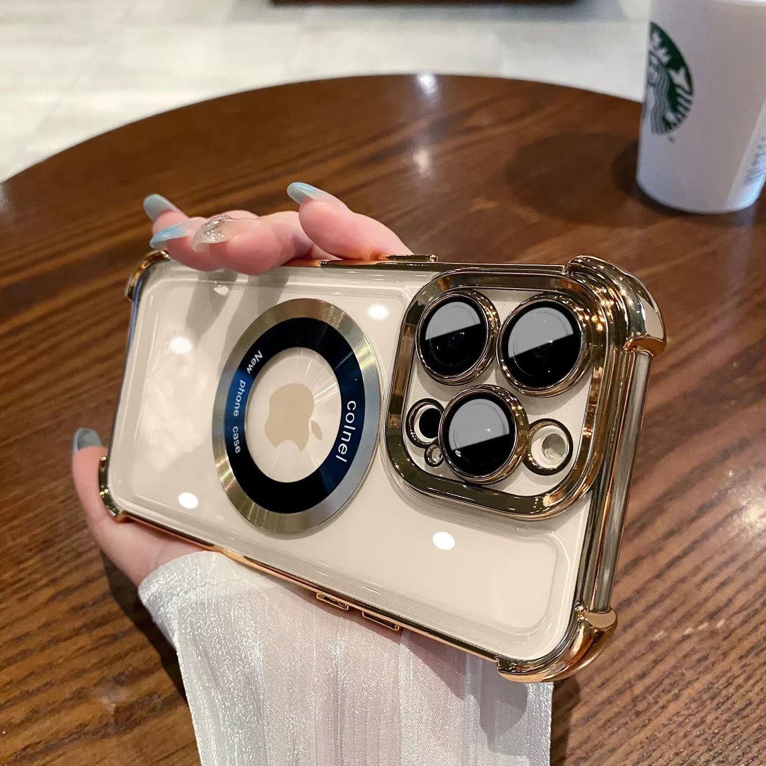 Premium Apple iPhone Case Camera Lens & Screen Protection, Ultra Thin Shockproof Magnetic Full All Around Protection Cover