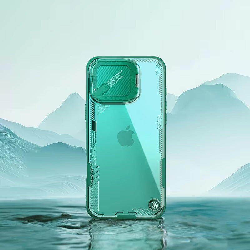 High Quality Apple iPhone Case Ultra Thin Shockproof Magnetic Full All Around Protection Cover with Transparent Holder Design