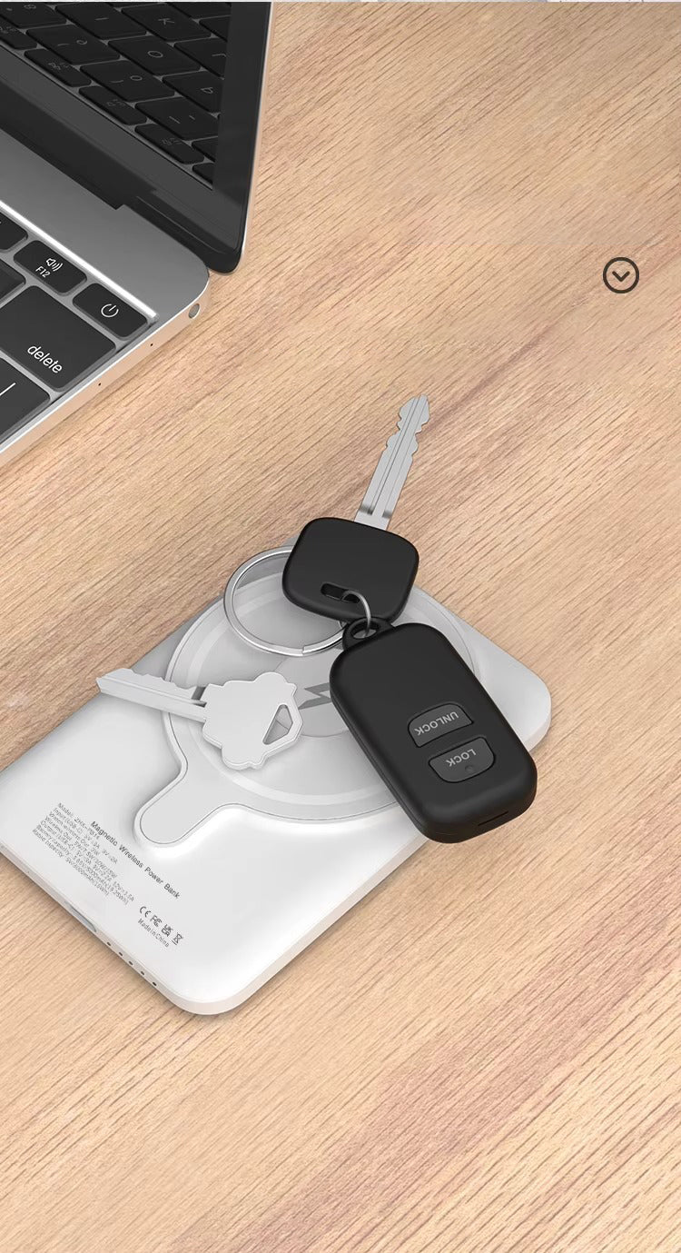 Premium, 10000mAh Magnetic Wireless Power Bank – PD Fast Charging, Portable Battery Source for iPhone, Apple Watch, AirPods