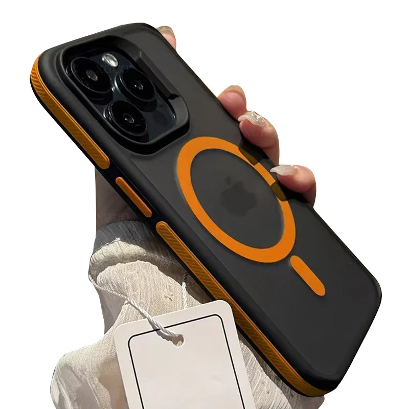 Luxury Apple iPhone Case Camera Lens & Screen Protection, Ultra Thin Shockproof Magnetic Full All Around Protection Cover