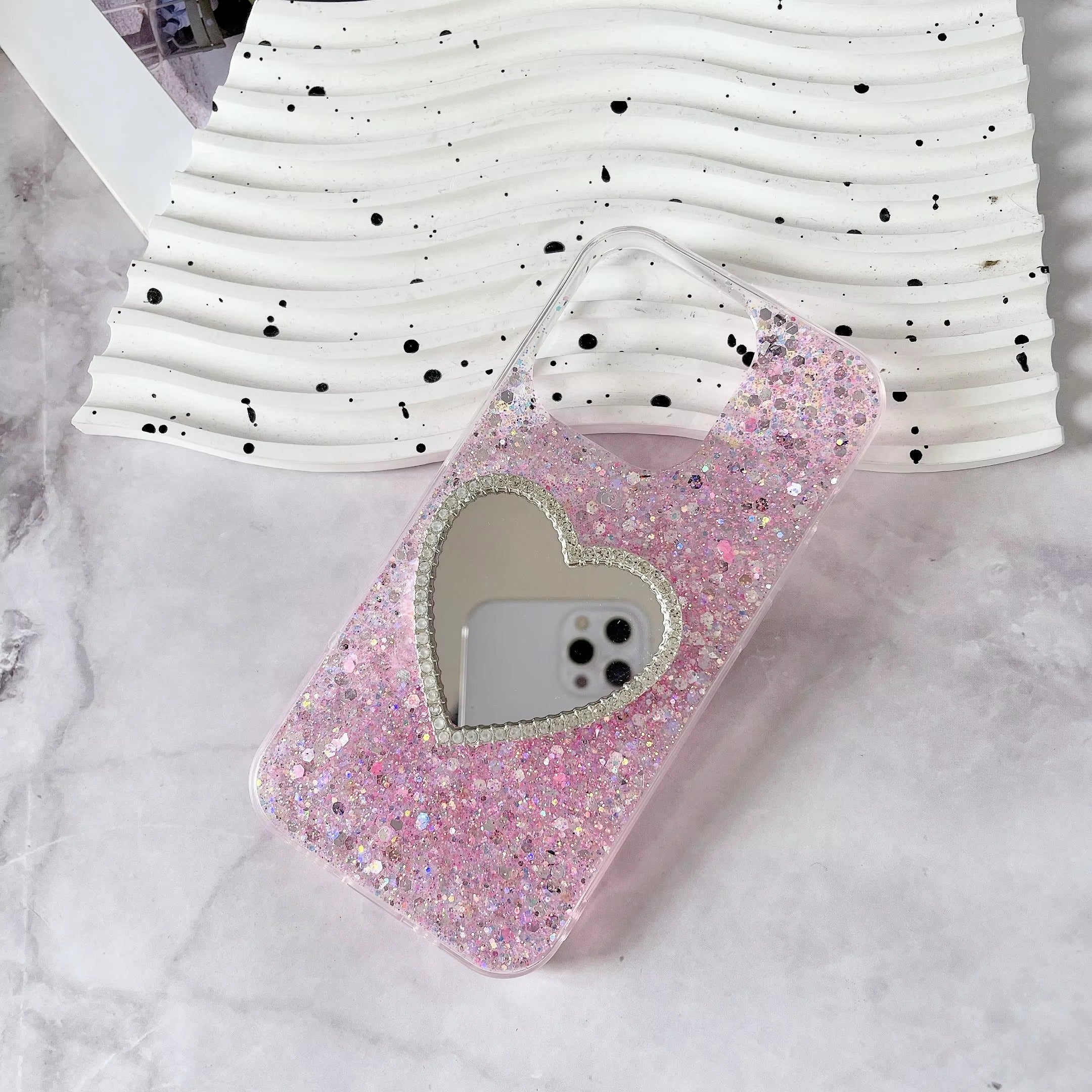 Luxury Apple iPhone Case, MagSafe Compatible, Camera Lens and Screen Protection, Ultra Thin, Shockproof, Magnetic, Full All Around Protection, Glitter Mirror Soft Cover