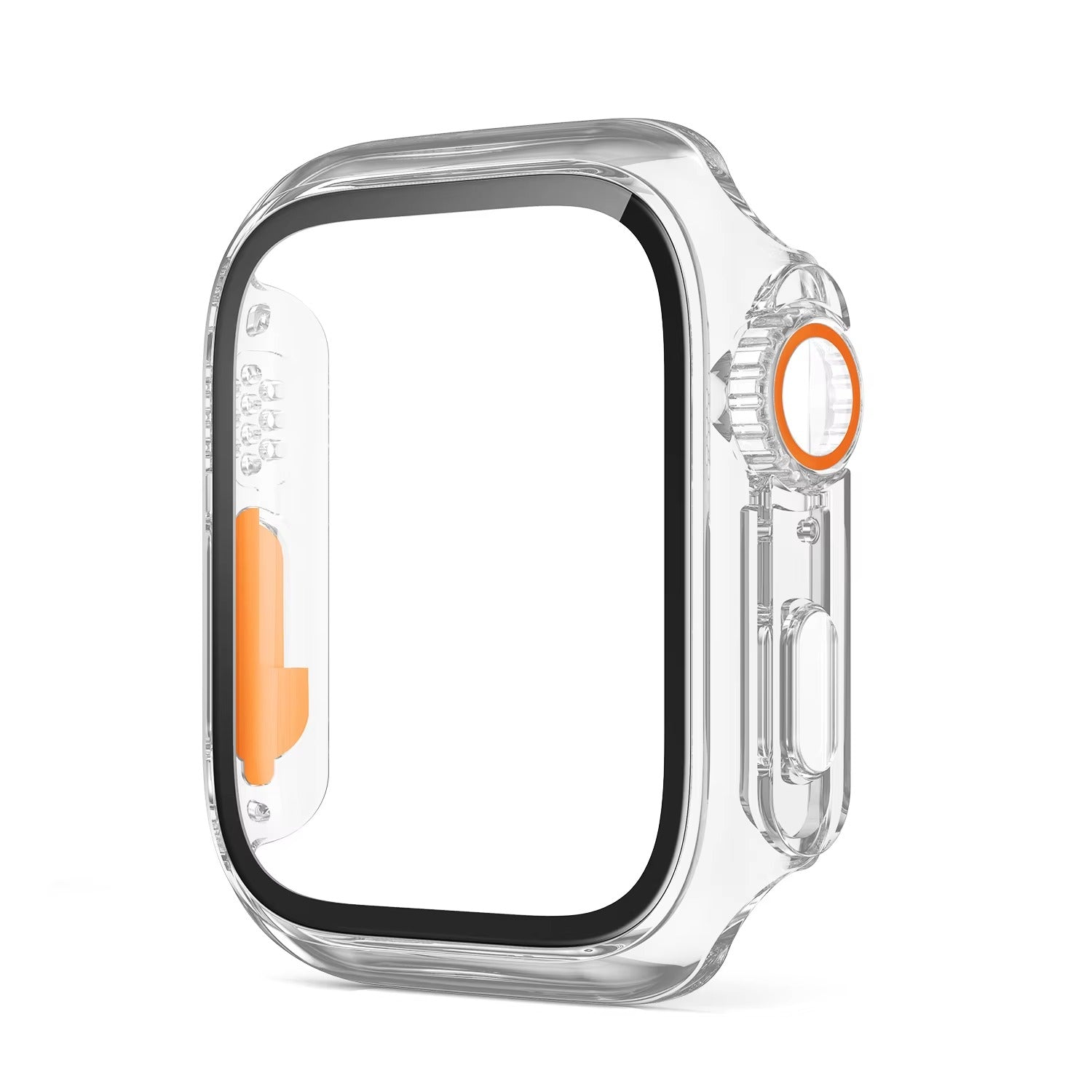Premium Smartwatch Case with Tempered Glass – Full Cover Shockproof Screen Protector, Ultra-Thin Touch-Sensitive Bumper for 40mm 41mm 44mm 45mm