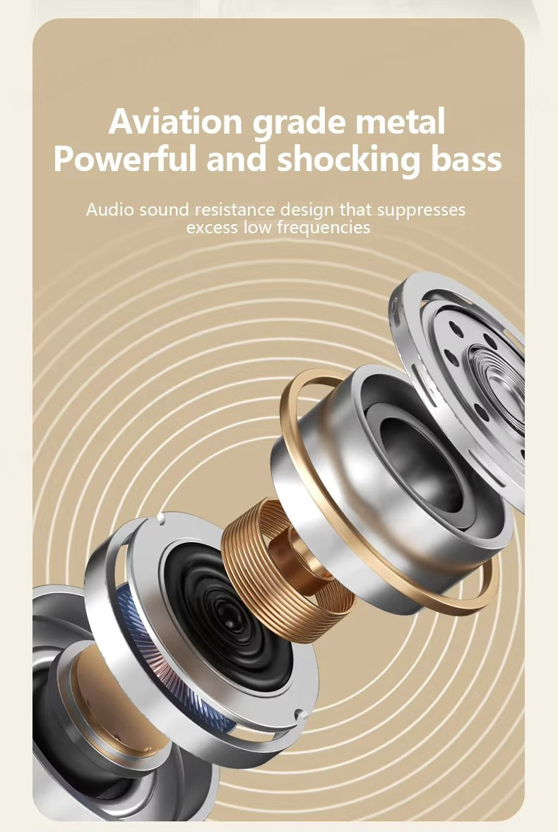 High Quality Wireless Gaming Headphones for iPhone – Bluetooth 5.3 Dual Mode Headset with Mic, Foldable Over-Ear Design