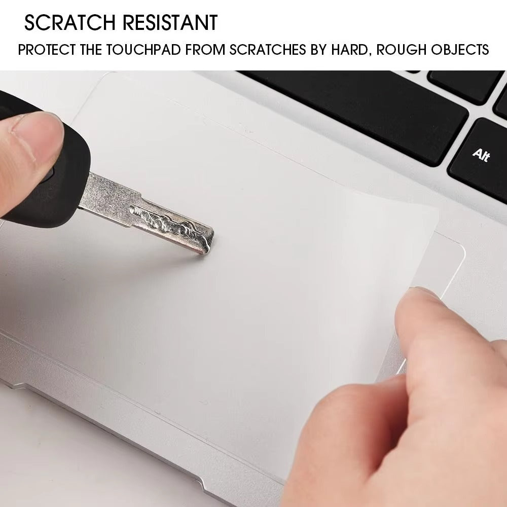 Premium Clear Touchpad Protector for MacBook Air and Pro – Anti-Scratch Transparent Film Sticker for 13, 14, 15, 16 Inch Laptops with Touch Bar, 2023 Compatible