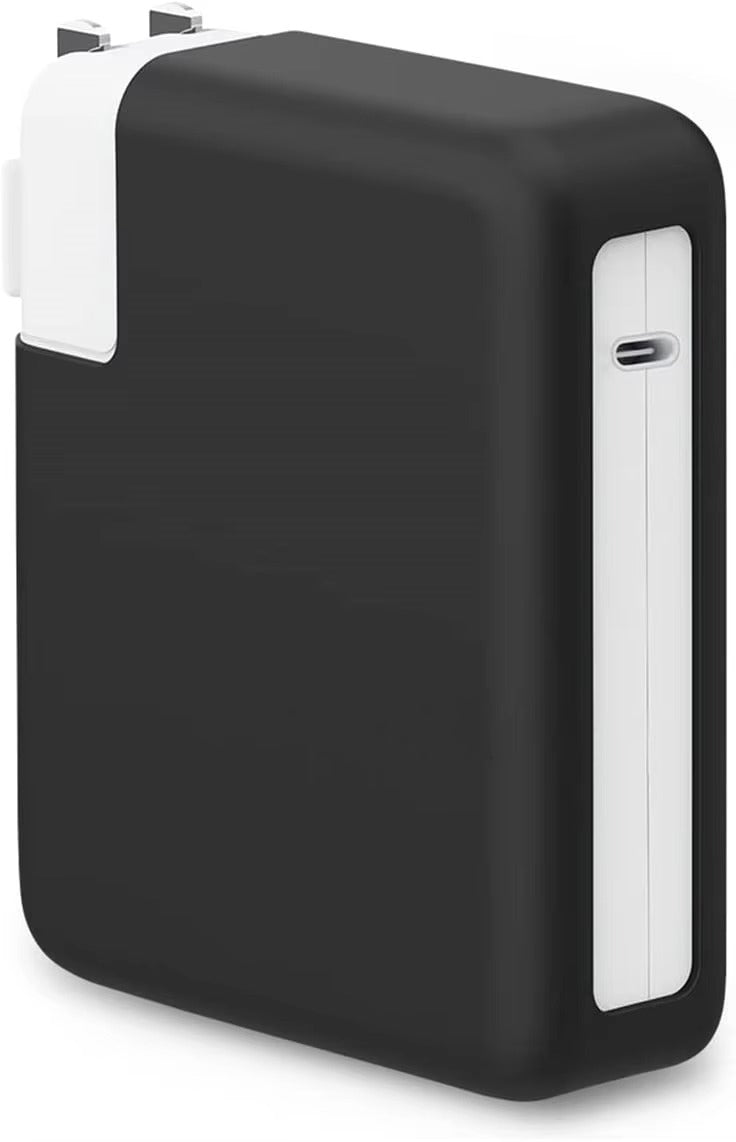 Premium Silicone Charger Case for MacBook Power Adapter – Soft Protective Cover for 140W, 96W, 87W, 85W, 67W, 61W, 60W, 45W, 35W, 30W, 29W USB-C Bricks