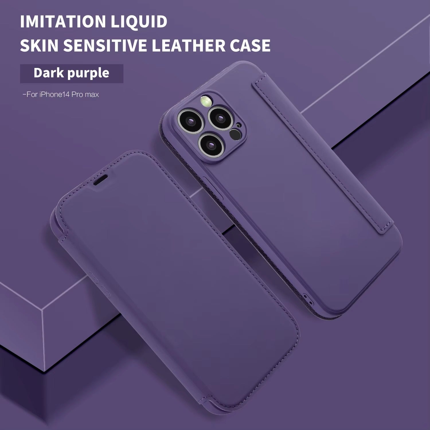 Luxury Apple iPhone Case, MagSafe Compatible, Camera Lens and Screen Protection, Ultra Thin, Shockproof, Magnetic, Full All Around Protection, Flip Silicone Card Cover