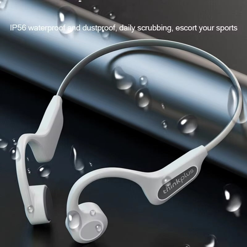Premium Bone Conduction Wireless Headphones – Open-Ear Bluetooth Sport Headset with TWS Technology, and iPhone Use