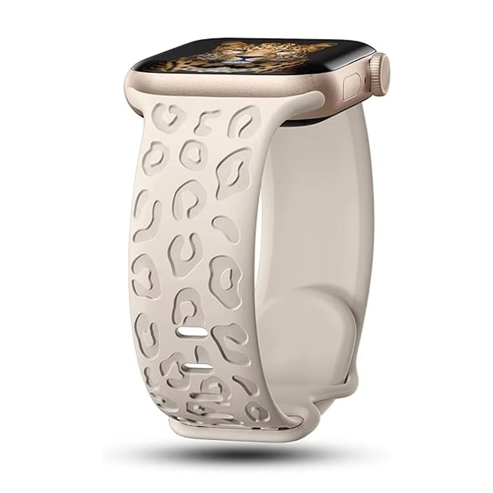 Premium Engraved Watch Band – Stylish, Adjustable Strap Bracelet for 40mm to 49mm Smartwatches, Unique Carved Design