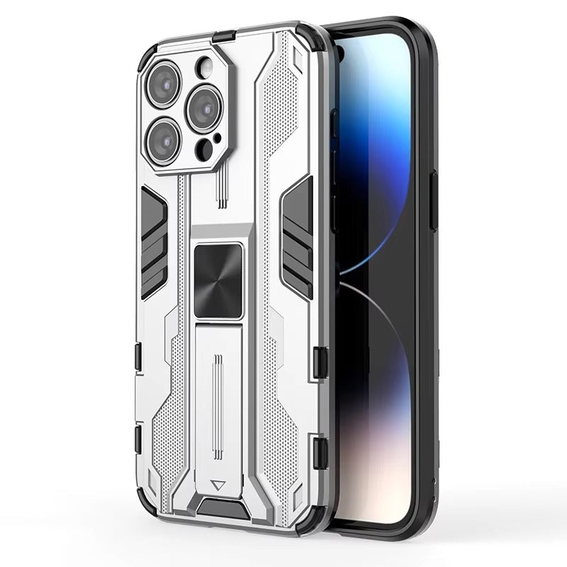 Robust Apple iPhone Case, MagSafe Compatible, Camera Lens and Screen Protection, Ultra Thin, Shockproof, Magnetic, Full All Around Protection, Armor Magnetic Holder Cover