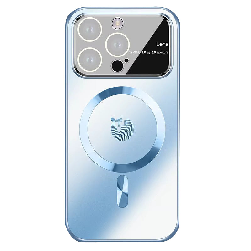 Premium Apple iPhone Case MagSafe Compatible, Camera Lens & Screen Protection, Ultra Thin Shockproof Magnetic Full All Around Protection Cover with Frosted AG Matte Back Design