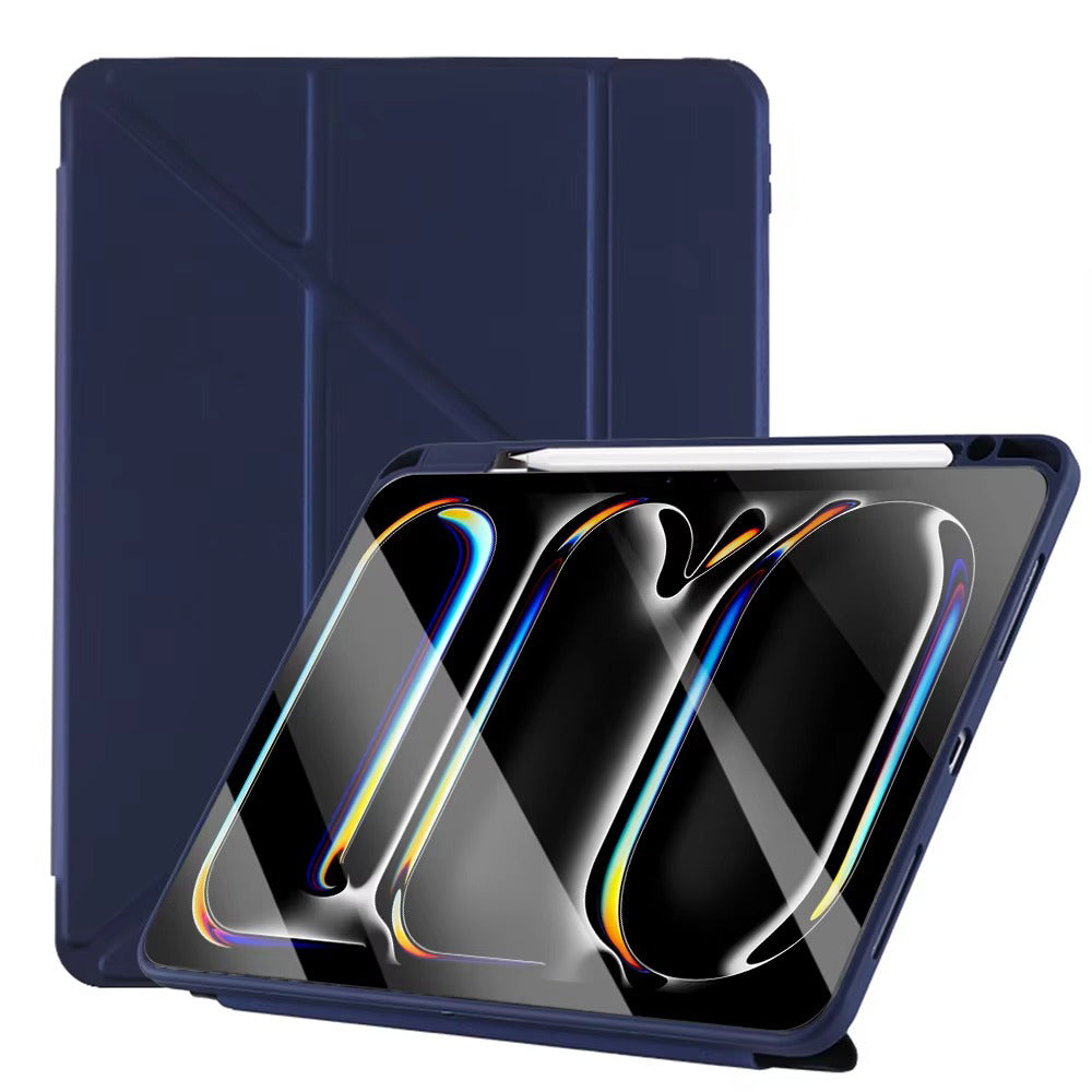 Premium iPad Case with Pencil Holder – Magnetic Protective Cover , Compatible with 10.2", 11", 12.9", 13" Tablet Sizes