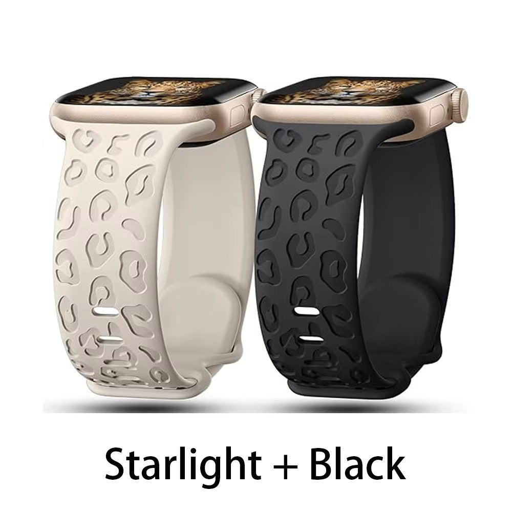 Premium Engraved Watch Band – Stylish, Adjustable Strap Bracelet for 40mm to 49mm Smartwatches, Unique Carved Design