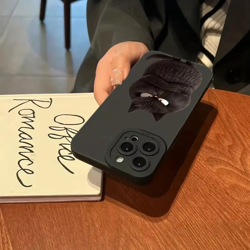 Premium Apple iPhone Case, MagSafe Compatible, Camera Lens and Screen Protection, Ultra Thin, Shockproof, Magnetic, Full All Around Protection, Cool Cat Soft Cover