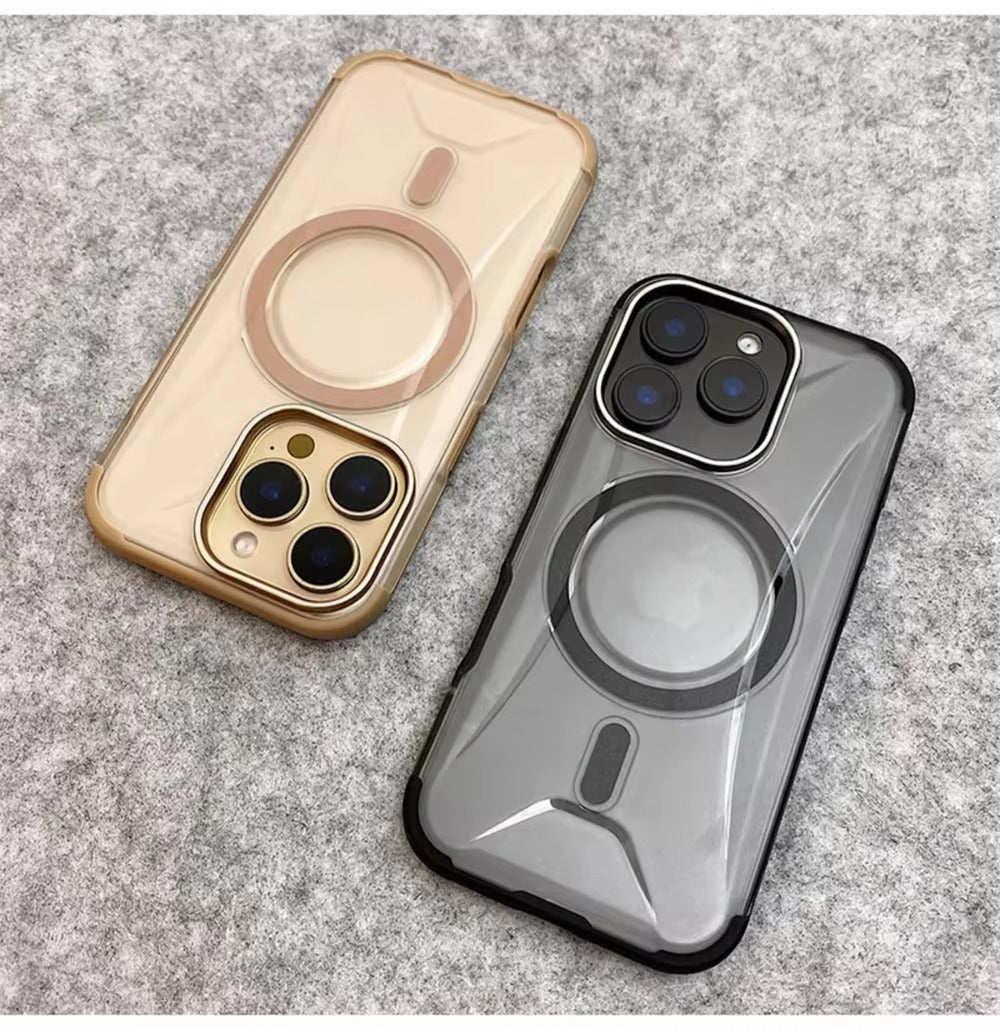 Robust Apple iPhone Case, Camera Lens & Screen Protection, Ultra Thin Shockproof Magnetic Full All Around Protection Cover