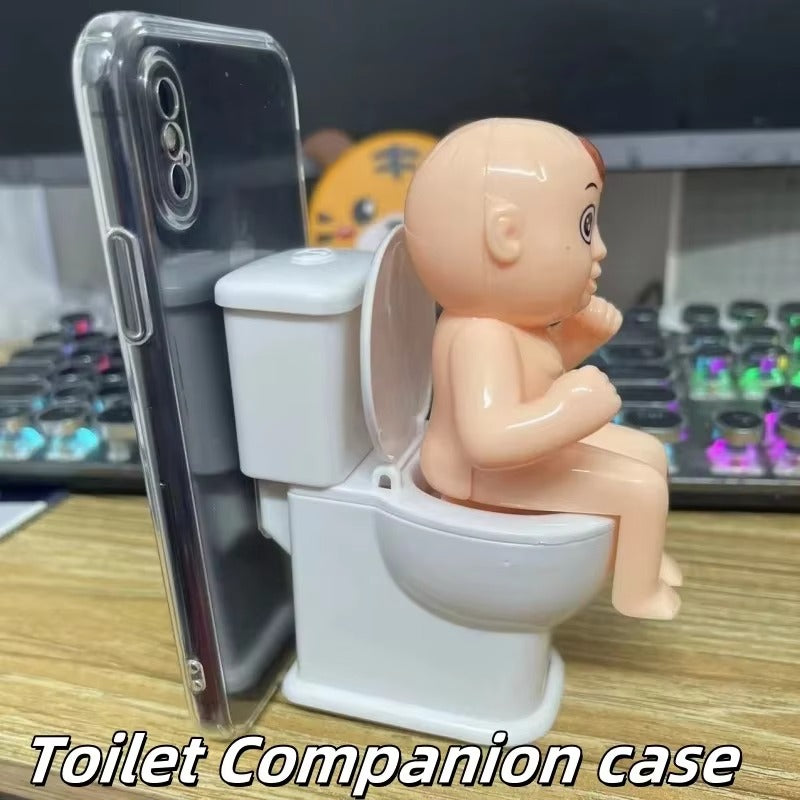 Premium Apple iPhone Case, MagSafe Compatible, Camera Lens and Screen Protection, Ultra Thin, Shockproof, Magnetic, Full All Around Protection, Toilet Spray Gag Cover