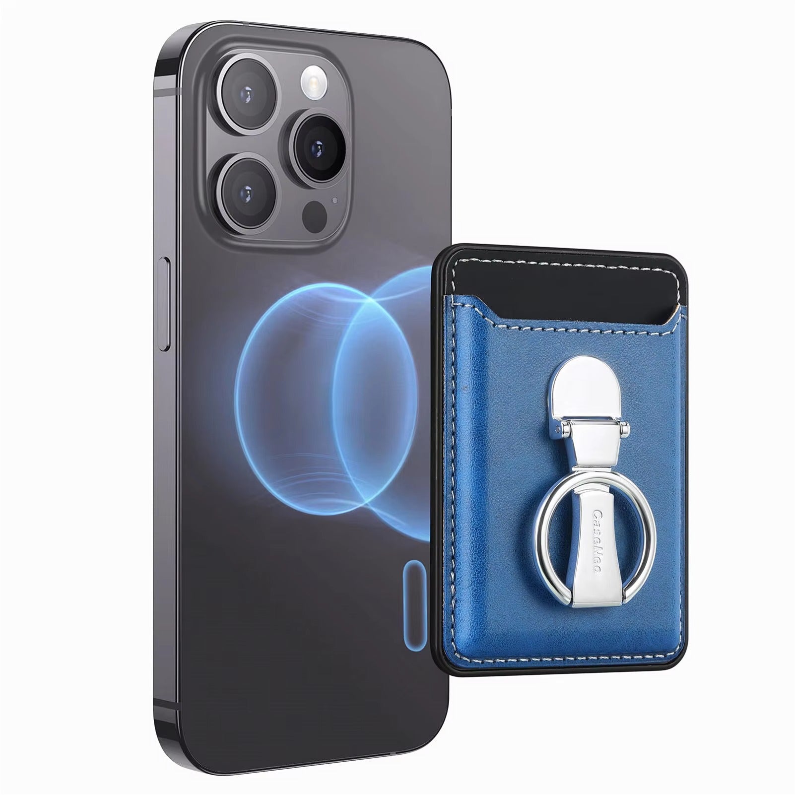 Premium Magnetic Wallet Case for Apple MagSafe – Strong Attraction, Multiple Card Slots, Stand Function for Smartphones