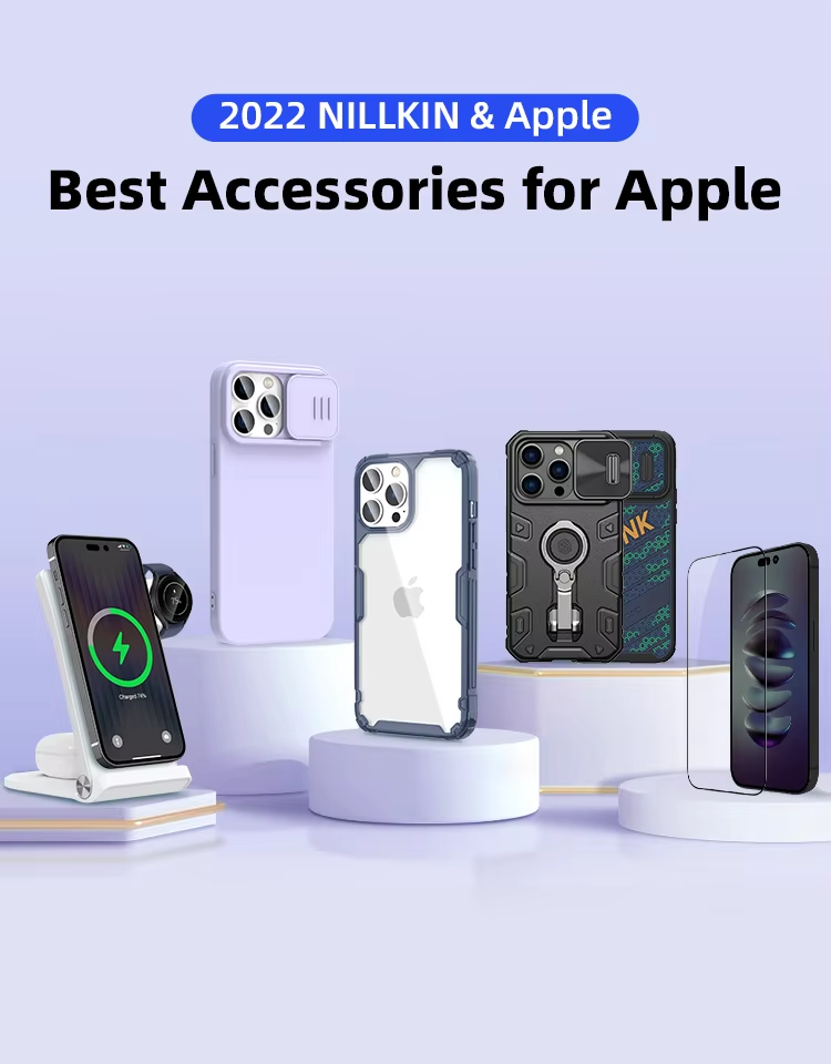 High Quality iPhone Case, MagSafe Compatible, Ultra Thin Magnetic Cover with Screen Guard Slide Camera Lens Protector Panel