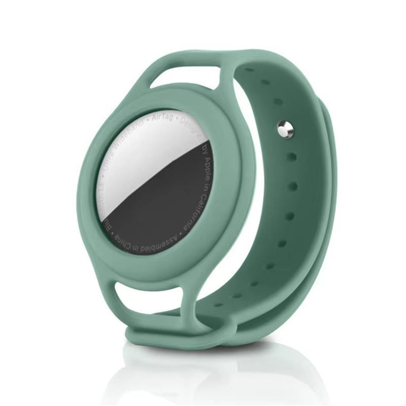 Premium Kids AirTag Wristband – Soft Silicone Anti-Lost Tracker Strap, Comfortable Durable Protective Bracelet for Children, Baby-Safe Material