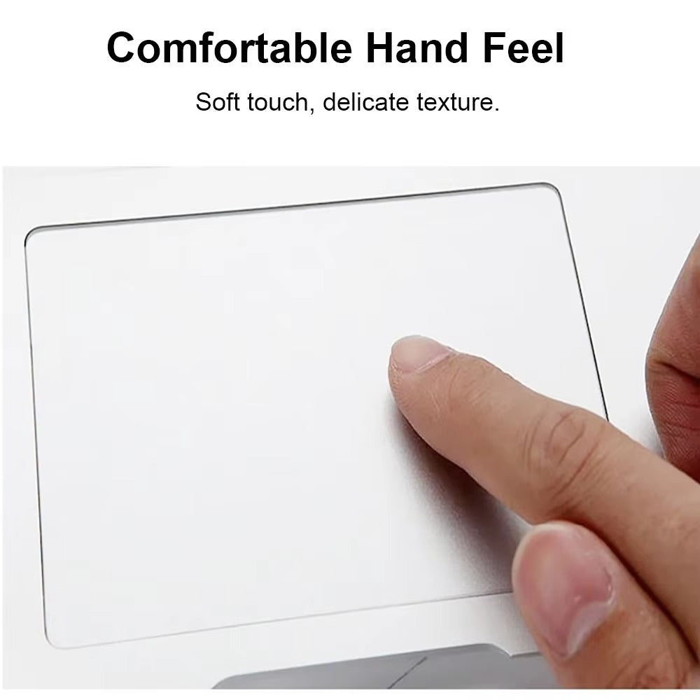 Premium Clear Touchpad Protector for MacBook Air and Pro – Anti-Scratch Transparent Film Sticker for 13, 14, 15, 16 Inch Laptops with Touch Bar, 2023 Compatible