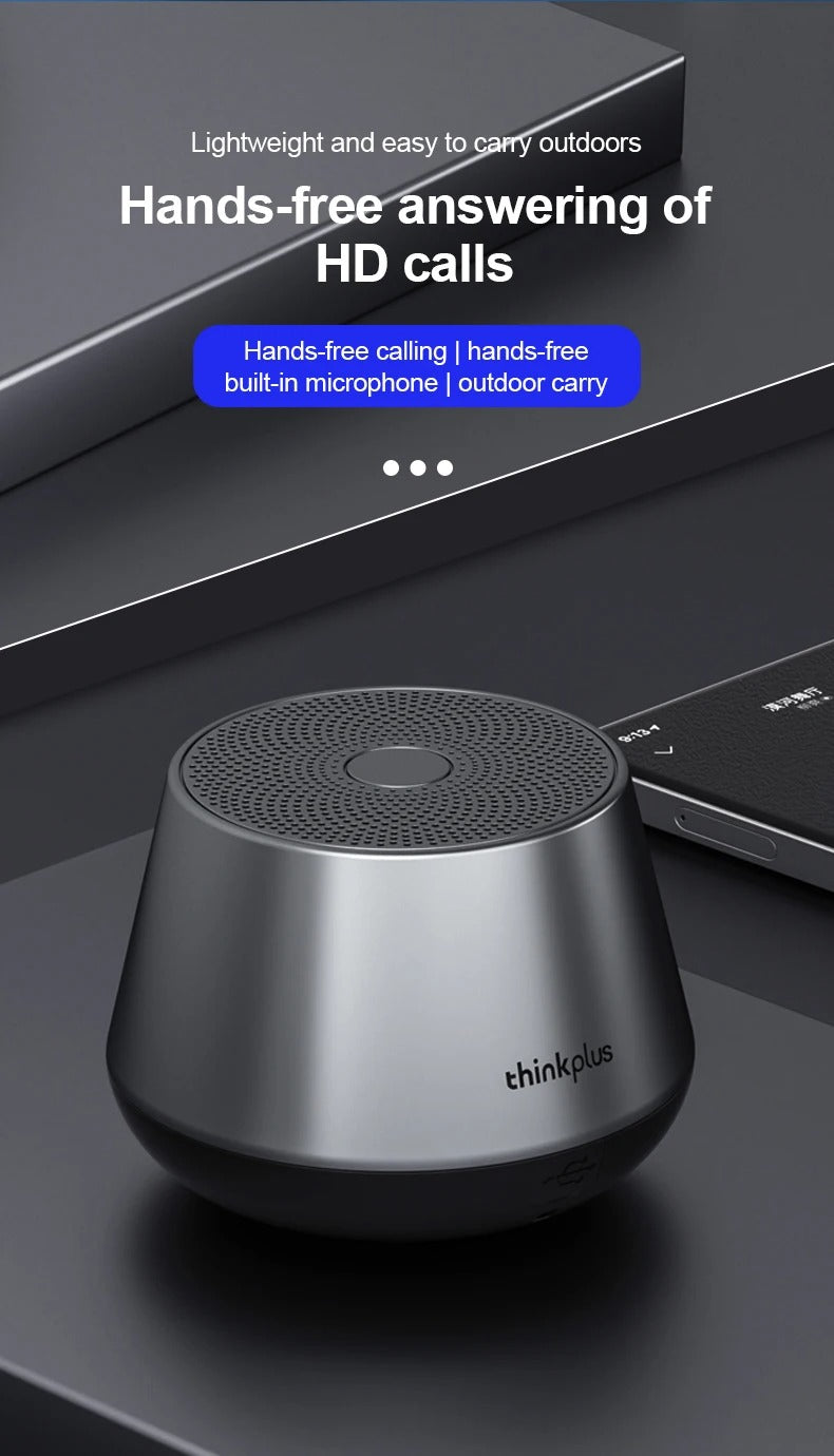 Premium RGB Bluetooth Speaker – Portable Wireless Mini Subwoofer with HiFi Stereo Sound, 360° Surround, TWS Pairing, TF Card, Long Battery Life