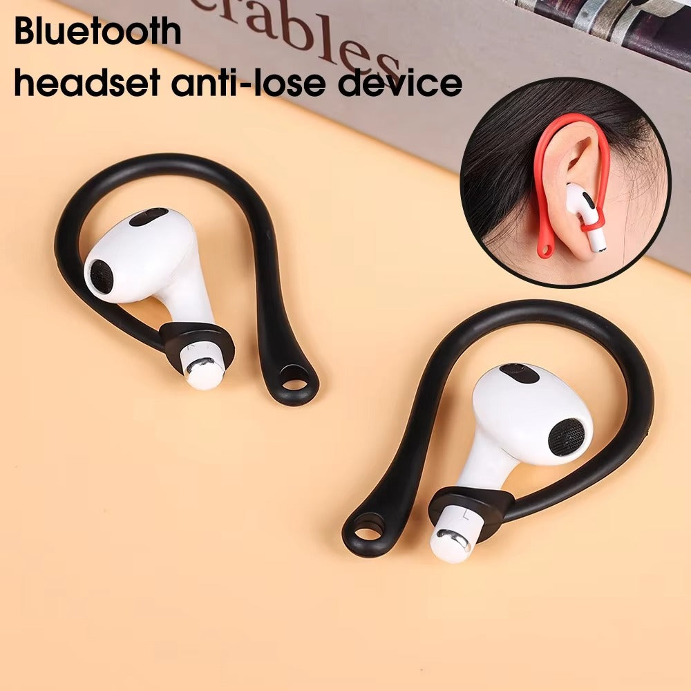 High-Quality Silicone Ear Hooks for AirPods Pro, 3 – Secure Fit Anti-Fall Accessories for Bluetooth Headphones, 1–6 Pairs Sport Ear Holder for Running & Gym