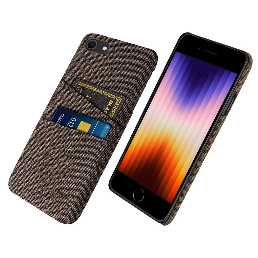 Premium Apple iPhone Case, MagSafe Compatible, Camera Lens and Screen Protection, Ultra Thin, Shockproof, Magnetic, Full All Around Protection, Dual Card Fabric Cover