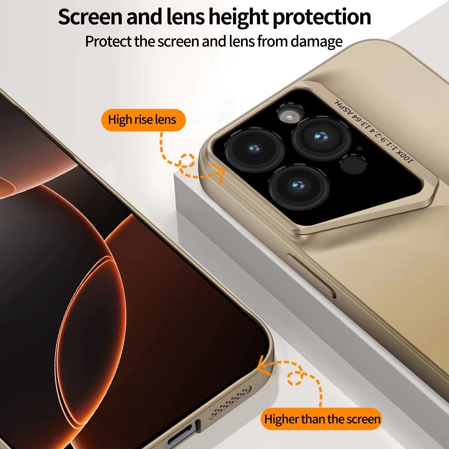 High Quality Apple iPhone Case, MagSafe Compatible, Camera Lens & Screen Protection, Ultra Thin, Shockproof, Magnetic Full All Around Cover – Ultrathin Matte Frosted Case with Hard PC Shell & Lens Protection Design