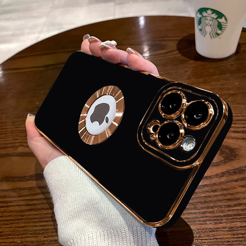 Luxury Apple iPhone Case, MagSafe Compatible, Camera Lens & Screen Protection, Ultra Thin, Shockproof, Magnetic Full All Around Cover – Fashion Plating Soft Silicone Case with Shockproof Protective Design