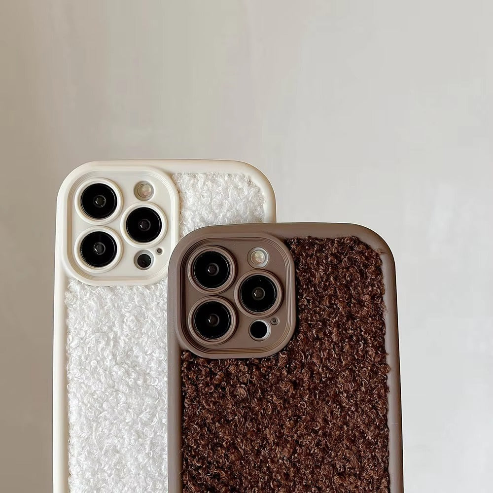 Luxury Apple iPhone Case, MagSafe Compatible, Camera Lens & Screen Protection, Ultra Thin, Shockproof, Magnetic Full All Around Cover – Plush Liquid Silicone Winter Case with Fine Camera Hole & Soft Back Protection