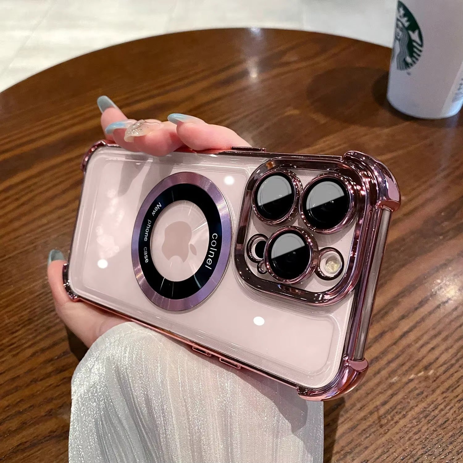 Premium Apple iPhone Case Camera Lens & Screen Protection, Ultra Thin Shockproof Magnetic Full All Around Protection Cover