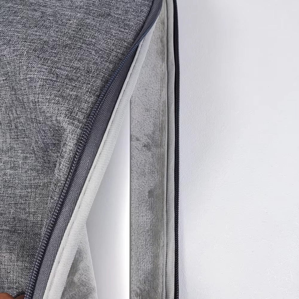 High-Quality Denim Laptop Sleeve for MacBook Air M1, M2, 12, 13.3, 14, 15 – Inner Protective Bag for MacBook Pro