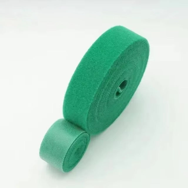 Premium, 1/5M Cable Organizer Tape – Wire Management Winder, Reusable Ties, Protector for iPhone, Headphones, Mouse, Charging